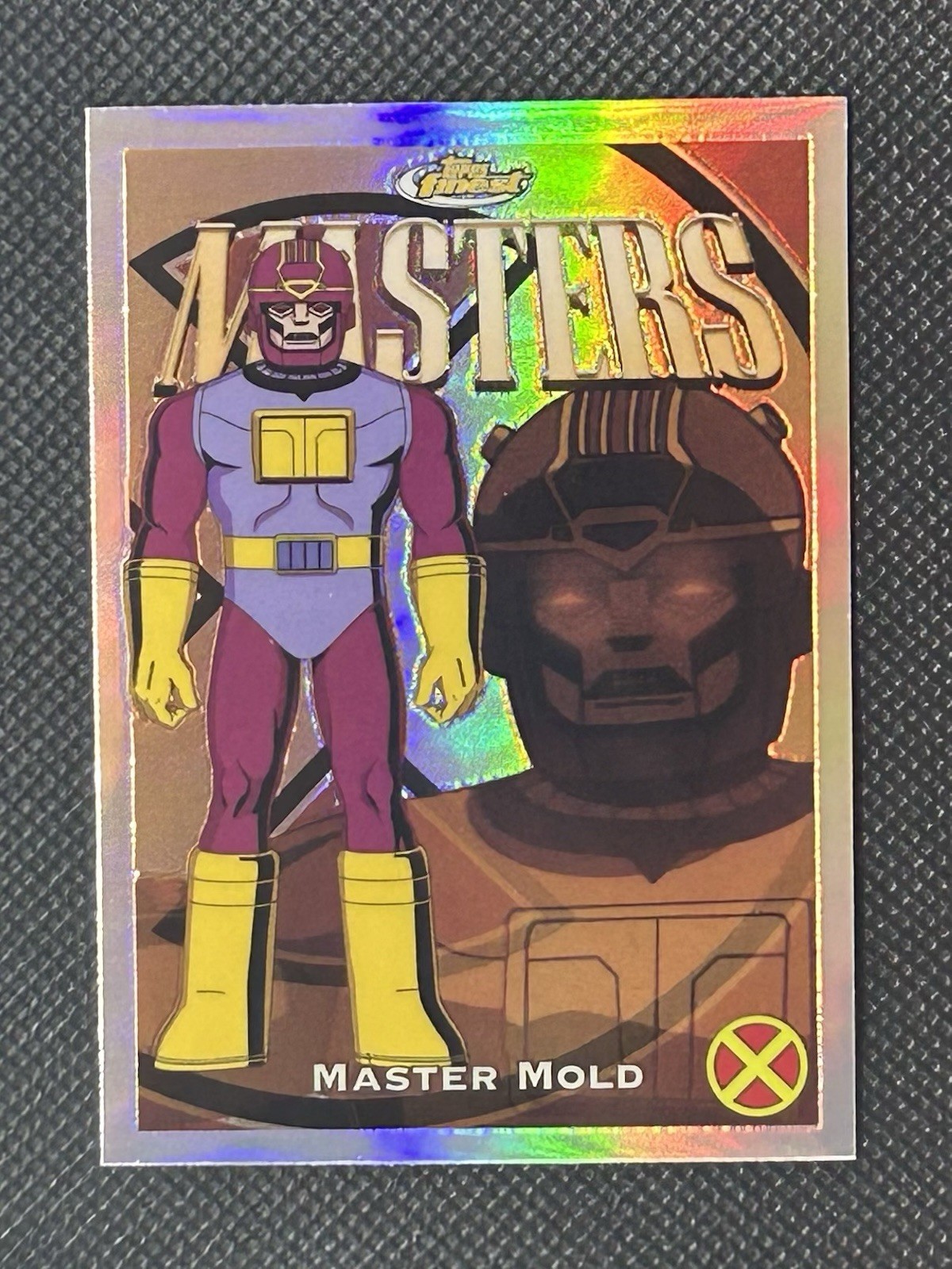 MASTER MOLD REFRACTOR SP 2025 TOPPS FINEST X-MEN 97 CARD #43 MASTERS COMMON