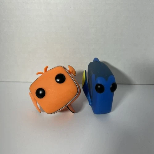 Disney Pixar Dory #192 & Nemo #73 Funko Pop Vinyl loose no box lot of 2 figures