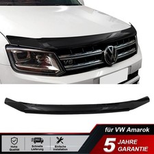 Schwarz Motorhaube Deflektor Insekten Steinschlagschutz für VW Amarok 2009-2022