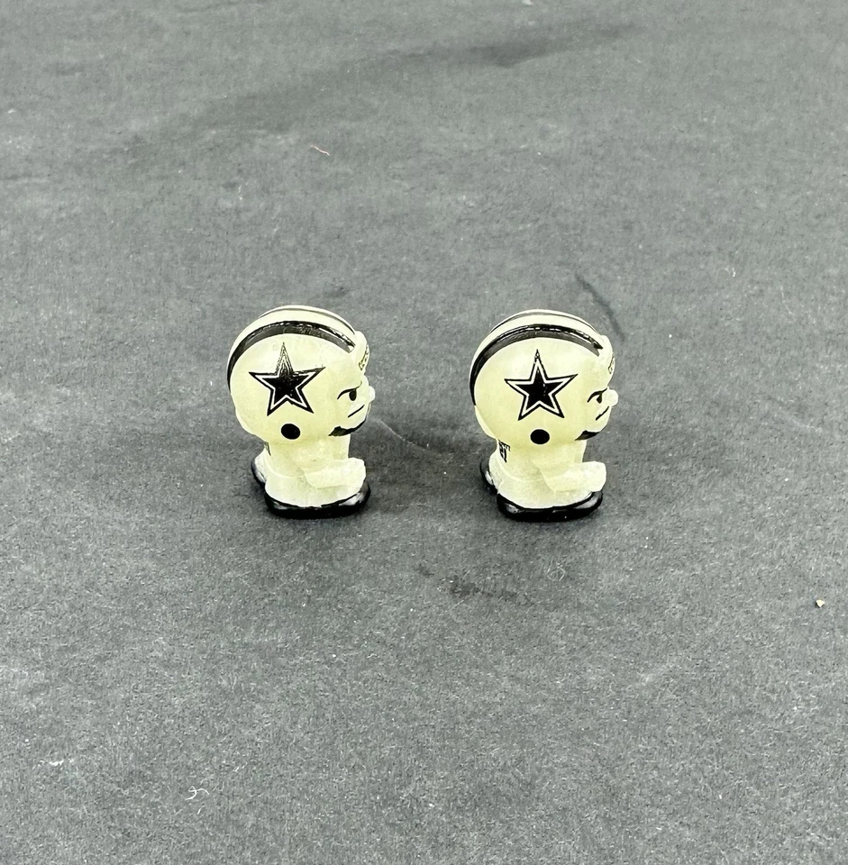 Pair of Glow-In-The-Dark Ezekiel Elliott Teeny Mates! Dallas Cowboys Football Foto 3 de 4