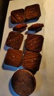 Buttons Wood Antique Lot Of 9 Carved, Square, Toggle Beautiful Solid Wood — photo 4