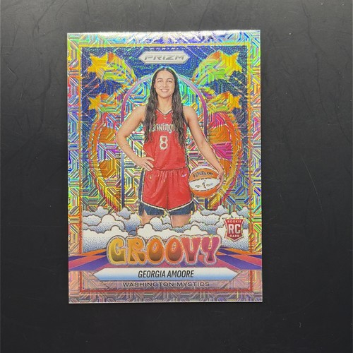 Georgia Amoore [Mojo] #3 2025 Panini Prizm WNBA Groovy card