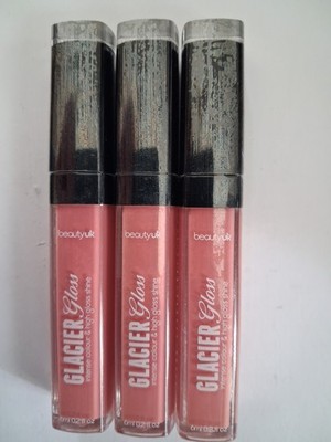 beauty UK glacier glow intense colour high gloss shine lipgloss 3er Pack