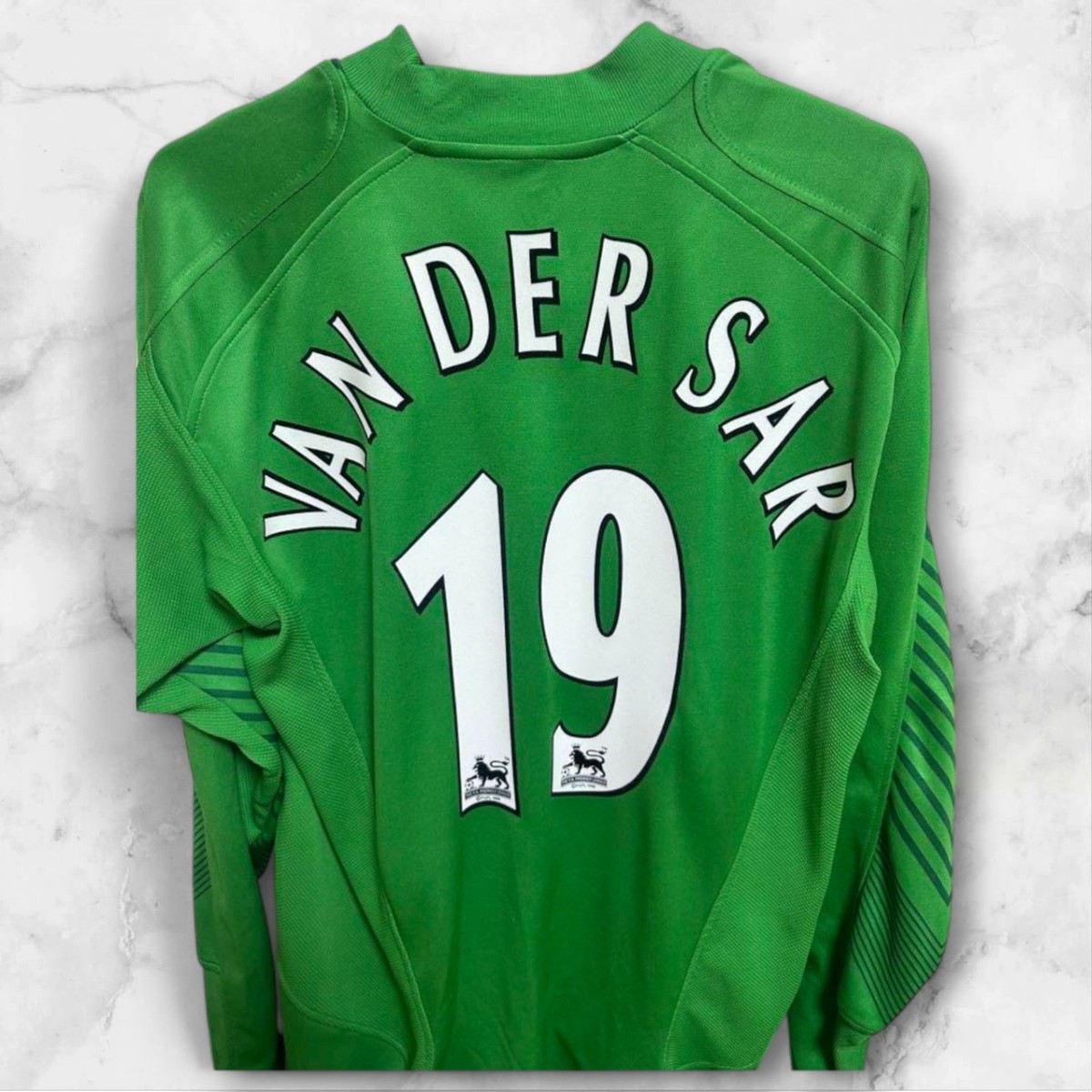Manchester United Van Der Sar Jersey 05/06 Size XL #19 Vintage