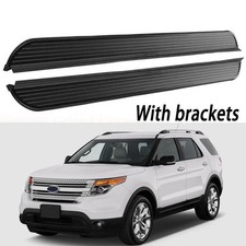 2 piezas estriberas estriberas estriberas para Ford Explorer 2011-2015 Step Nerf Bars