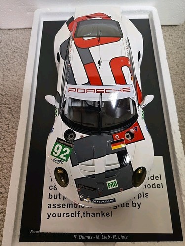 1/18 Spark Porsche 911 RSR 92 2013 Le Mans Winner 18S102 - Picture 5 of 5