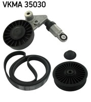 Keilrippenriemensatz SKF Vkma 35030 FüR Opel Zafira Astra F70 T98 CC Caravan F08