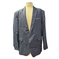 Paul Jones Men's Blazer Suit Jacket 2XL Blue Formal Sport Coat