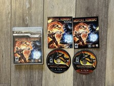 Lotto Gioco PS3 Mortal Kombat Completo CIB Standard Ed & Komplete Edition Solo Disco