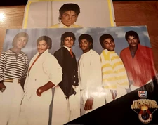 2 Vintage MICHAEL JACKSON POSTERS 1983 1984 Jacksons Victory World Tour Pepsi
