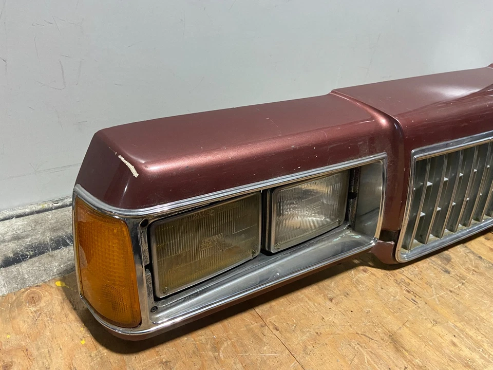 Panel de cabezal de faros delanteros Chevrolet Caprice 1986 OEM P0504 PS Foto 2 de 4