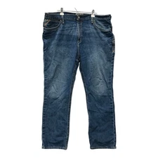 Ariat Rebar M4 Relaxed Boot Cut Mens 44X34 Jeans Denim Workwear Cowboy