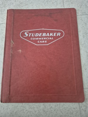 STUDEBAKER Commercial Cars Price List Confidential Sales Bulletin Vintage