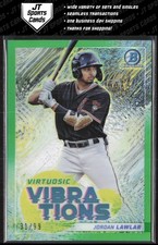 2022 Bowman Jordan Lawlar VV-16 Virtuosic Vibrations Green Refractor /99