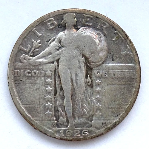 1926-S Standing Liberty Quarter / FedEx Free Shipping / DS26s