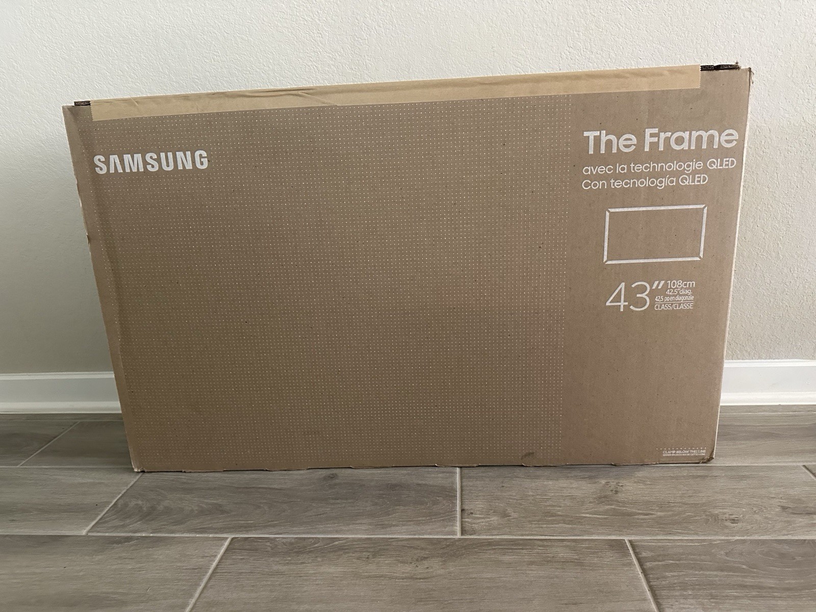 Samsung The Frame LS03B QN43LS03BAF 43" 4K UHD QLED Smart TV