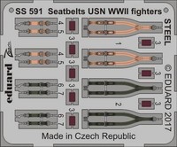 Seatbelts Usn Wwii Fighters Steel - Eduard SS591