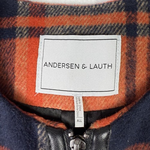 Anthropologie Andersen & Lauth Annie Capelet Erica One Size Orange Jacket - Picture 3 of 5