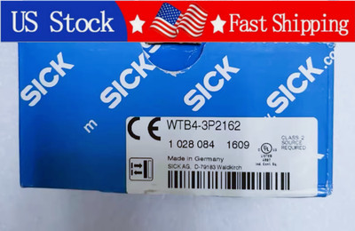 1PCS Brand New Sick WTB4-3P2162 Photoelectric Switch WTB4-3P2162 US Stock