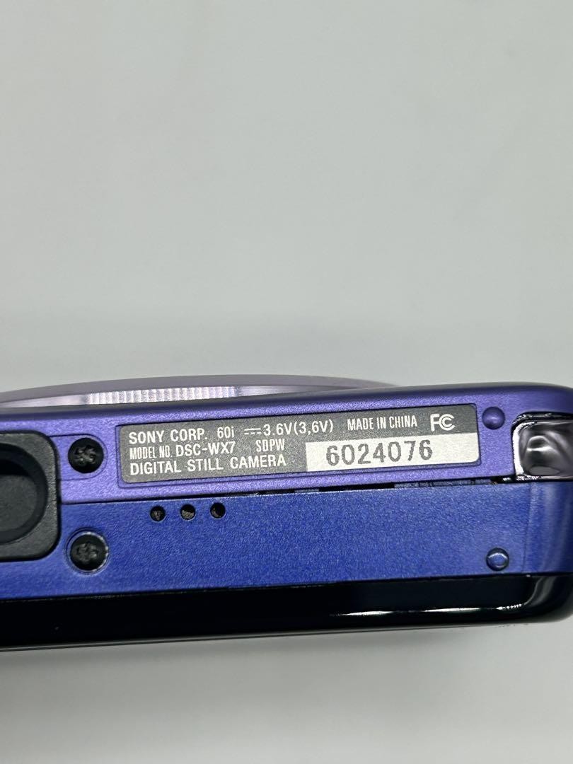 SONY Cybershot DSC-WX7パープル #133 Sony Cybershot Dsc-Wx7 Purple 133 | eBay