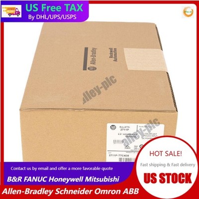 NEW 2711P-T7C4D8 AB PanelView Plus 700 Color/Touch Factory Seal US Free Tax