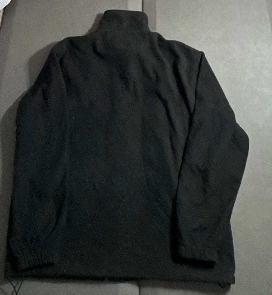 Chaqueta polar negra con cremallera completa McDonald's Employee McDonalds talla L/grande Foto 4 de 4
