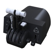 Honeycomb Aeronautical Bravo Throttle Quadrant Lite Black with Parking Brake