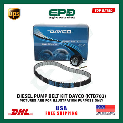 DIESEL PUMP BELT KIT KTB702 306DT TDV6 FITS RANGE ROVER DISCOVERY JAGUAR 3.0L
