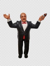 Mean Gene Okerlund (1986 Series 3) LJN 8
