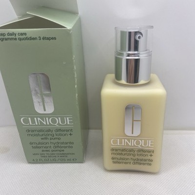 Clinique Dramatically Different Face Moisturizing Lotion with Pump 4.2 Oz NIB