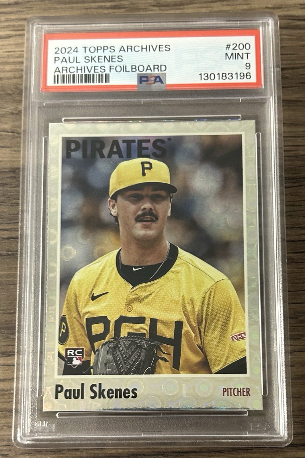 2024 Topps Archives - 1970 Topps Paul Skenes #200 Archives Foilboard (RC)