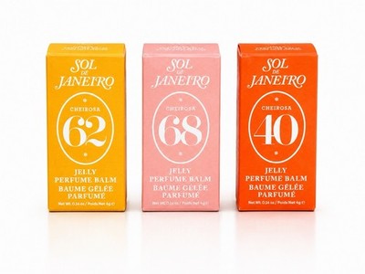 Sol de Janeiro Cheirosa 62 68 40 Jelly Perfume Balm 3 Pc Set NEW Authentic!  