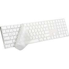 LogicKeyboard Silicone Skin Cover for Full-Sized Apple Magic Keyboard, Clear