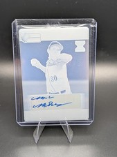2021 Leaf Pro Set #PA-MM4 - Michael McGreevy XRC Auto - Cyan Printing Plate 1/1
