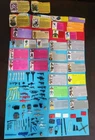 HUGE LOT GI Joe Weapons Accessories Parts File Cards 80s,90s .