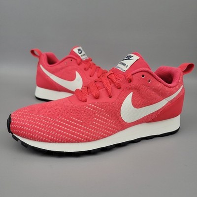 Nike MD Runner 2 Womens Size 8 Pink Red Running Shoes 916797-600 Gym Training 