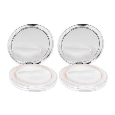 2 Sets Make-up-puder-behälter Pulver Etui Für Kosmetikpuder Make-up-Puderetui