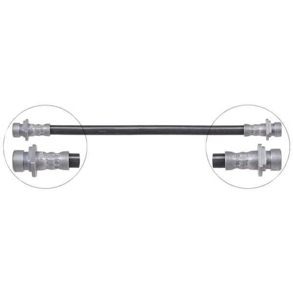 Bremsschlauch 275 Mm INN M10X1.0 INN M10X1.0 A.B.S. FüR U.A. Honda Civic-image