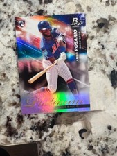 2018 BOWMAN PLATINUM PRESENCE CARD NEW YORK METS AMED ROSARIO #PP-12