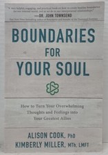 BOUNDARIES FOR YOU SOUL by Alison Cook and Kimberly Miller (2018, Pb) * SIGNED *