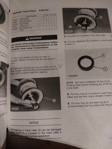 MANUAL LIBRO DE REPARACIÓN TALLER DE SERVICIO EXCAVADORA TRACTOR CATERPILLAR D7H - Imagen 4 de 5