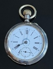 Solid Silver Pocket Watch c. 1900