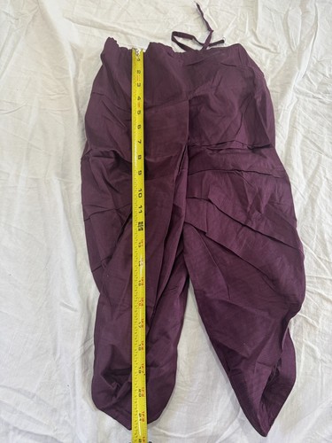 Purple Ethnic Desi Indian Pakistani Child Pants Size 3 - Picture 6 of 9