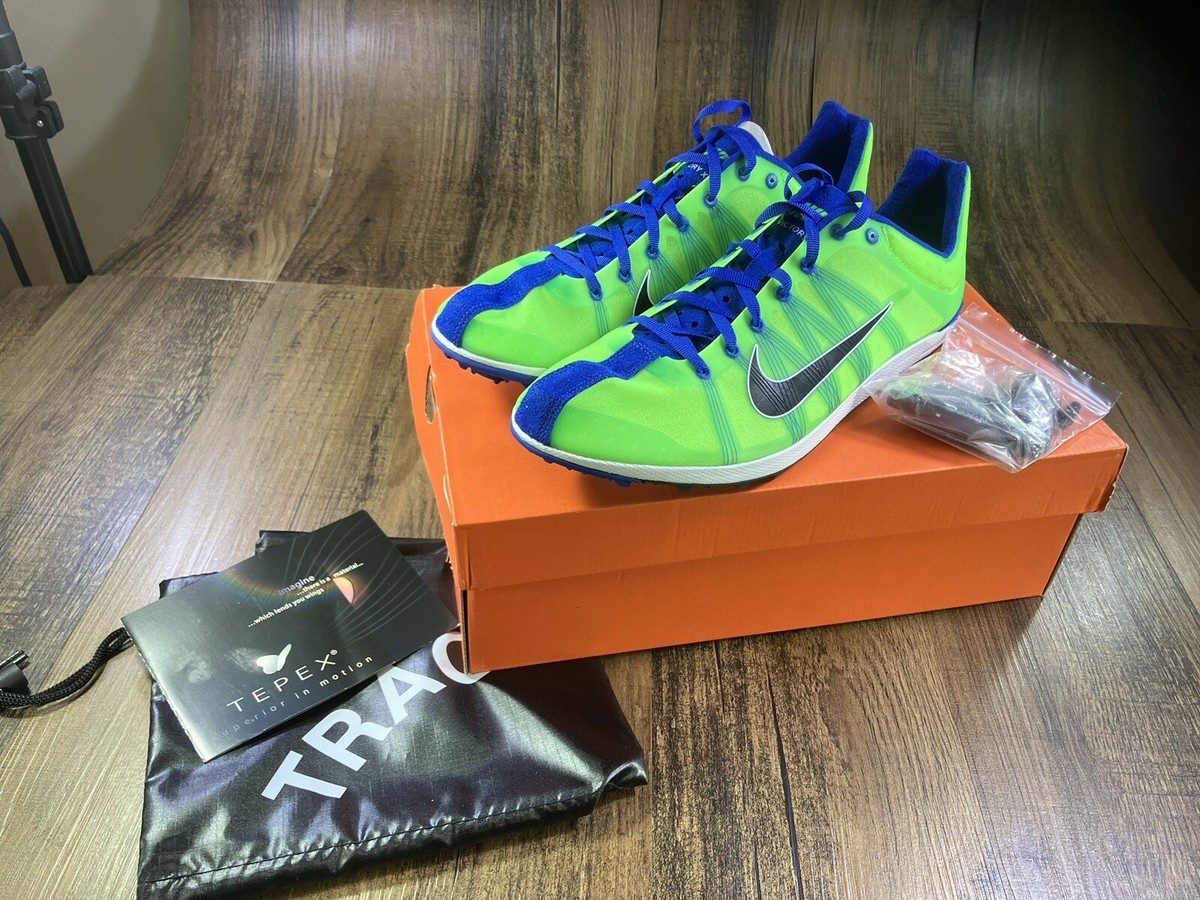 New Nike Zoom Victory XC Track Shoes - Electric Green/Black  display picture 1