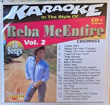 90053 REBA MCENTIRE  RARE CHARTBUSTER  KARAOKE CDG LOT CHIC 260