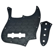 Diamond Plate Jazz Bass Pickguard JB Control Plate for American Fender Jazz Bass