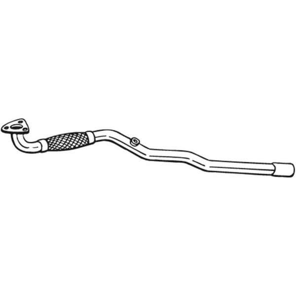 Bosal Abgasrohr Hosenrohr Passend FüR Opel Astra H L48 1.6 L35 A05 852-369-image