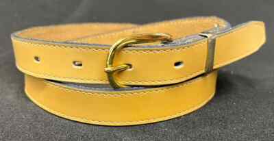 Kinder Kinder hellbrauner Echtledergürtel 20 mm breit Schule Hochzeitsanzug WX30