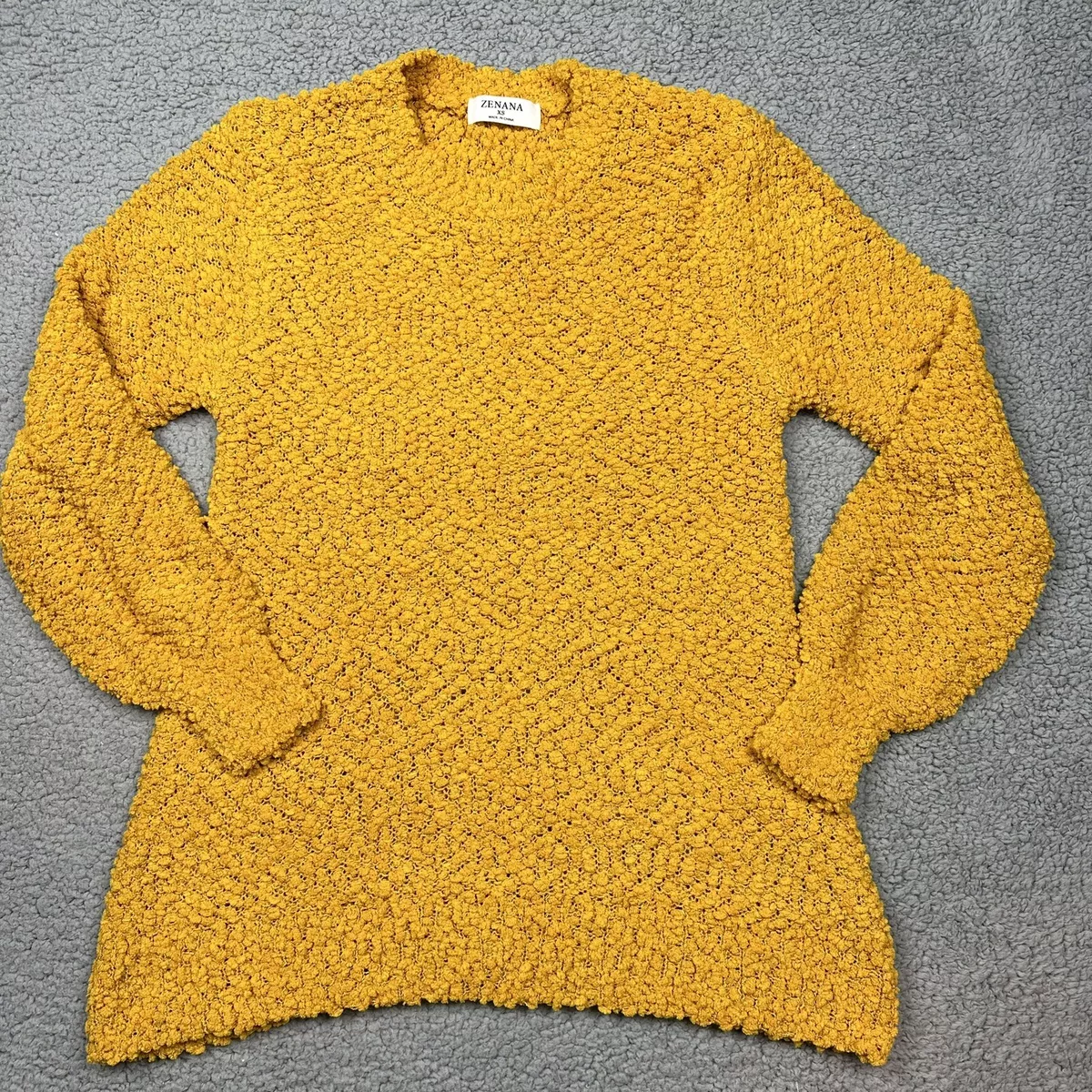 Mustard hot sale popcorn sweater