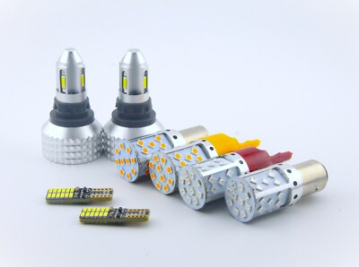 LED Rear Brake Reverse Indicator Bulbs for Holden VF Commodore Calais sedan 8PCs